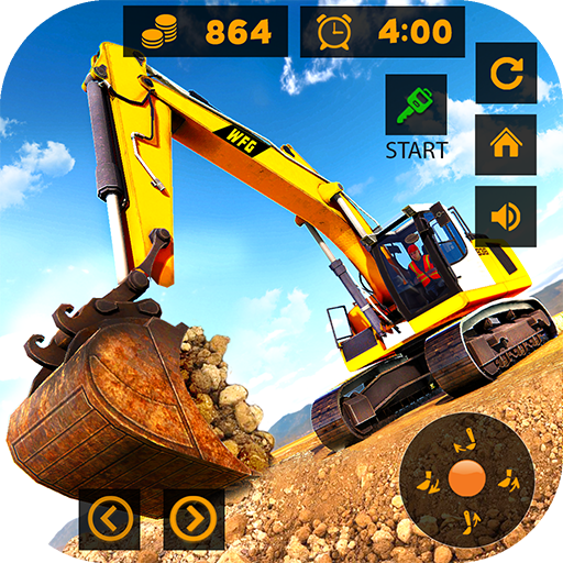 Stadtbau Echter Bagger-Trainingssimulator MANIA Games 3D