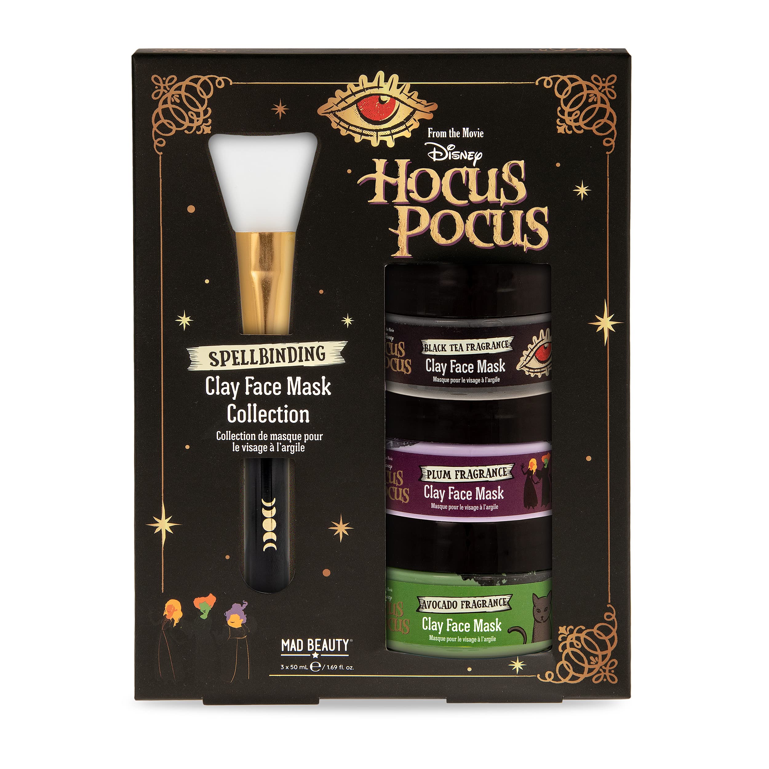 Hocus Pocus, Clay Face Mask Set (Trio) Disney, 4 g (Pack of 1) - Image 2