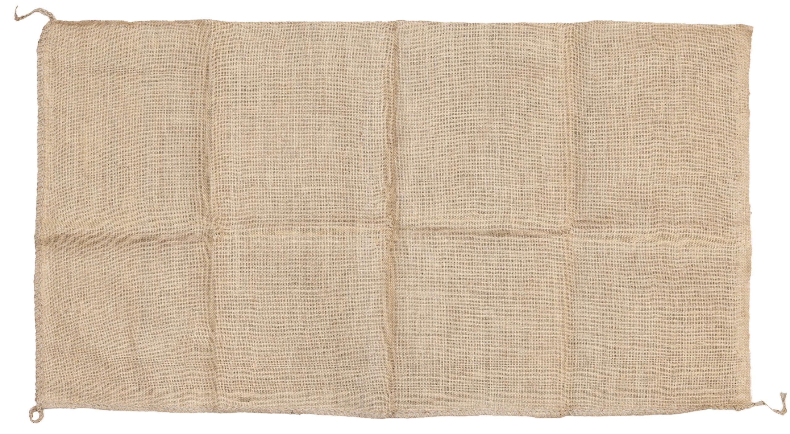 Kerbl 50 x jute bags, 60 x 110 cm, 420 g/piece, 320 g/m², biodegradable, tear-resistant, quenches the nest building instinct