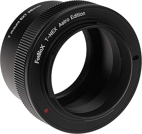 Miniatura 4 de Fotodiox Adaptador de lente Astro Edition - Compatible con telescopios de montaje en tornillo T-Mount (T/T-2) para cámaras Sony Alpha E-Mount para