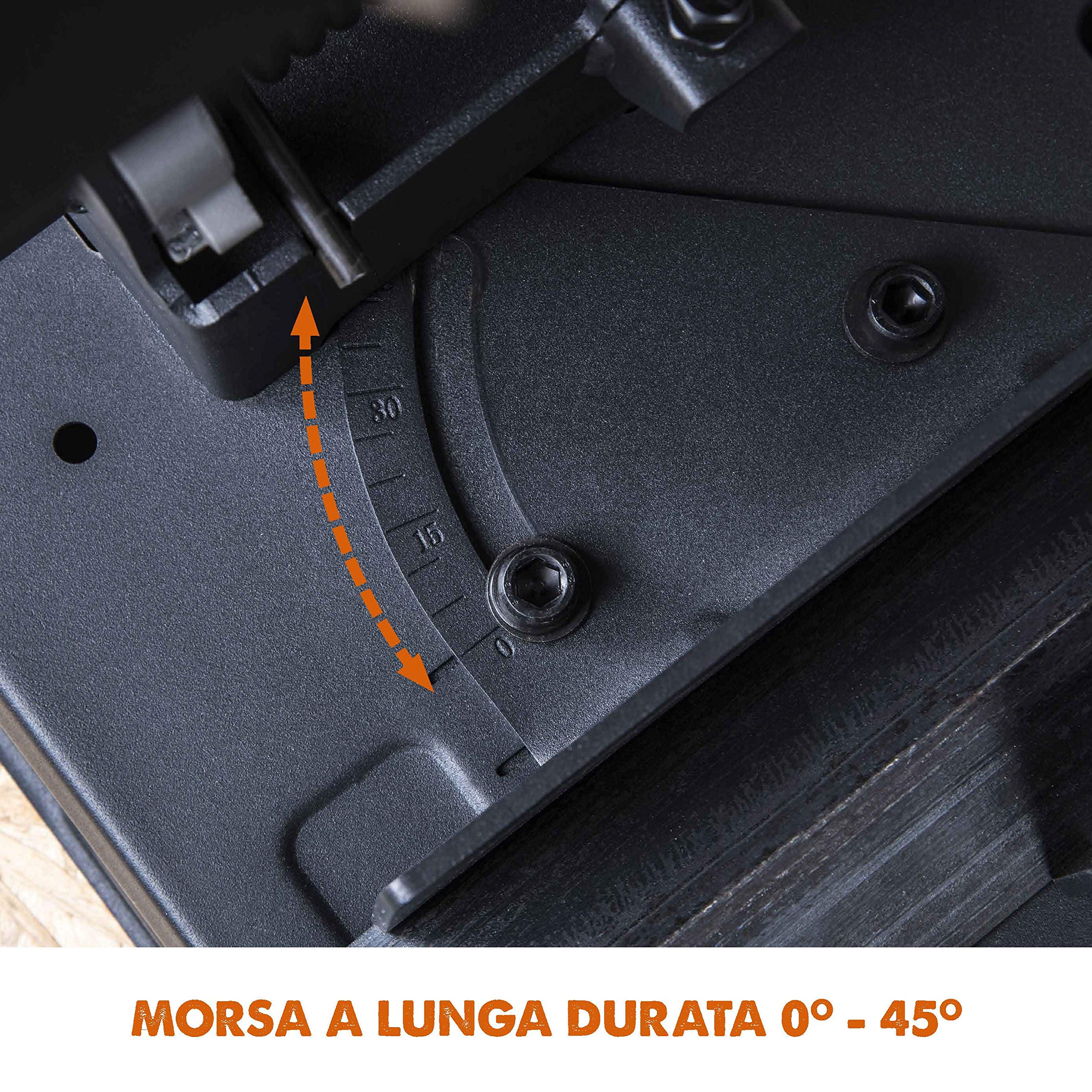 Evolution Power Tools 083-0003 R355Cps Troncatrice Per Ferro Multi Materiale, Esegue Tagli Su Acciaio, Alluminio, Plastica E Legno Anche Con Chiodi, 355 mm