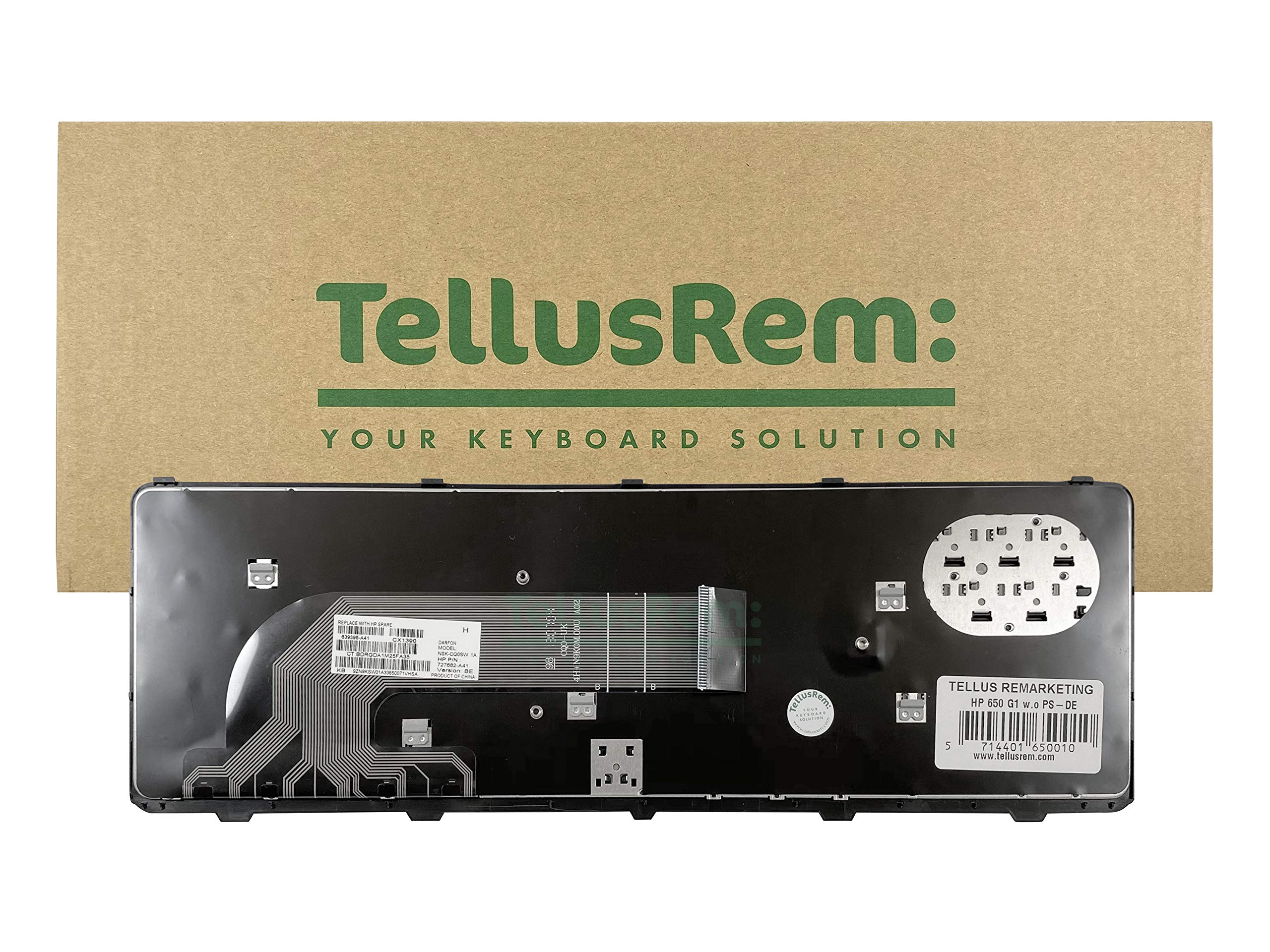 New Replacement German Non-Backlit Keyboard for HP 450 G0 G1 G2 455 G1 G2 470 G0 G1 G2 US 650 G1 655 G1