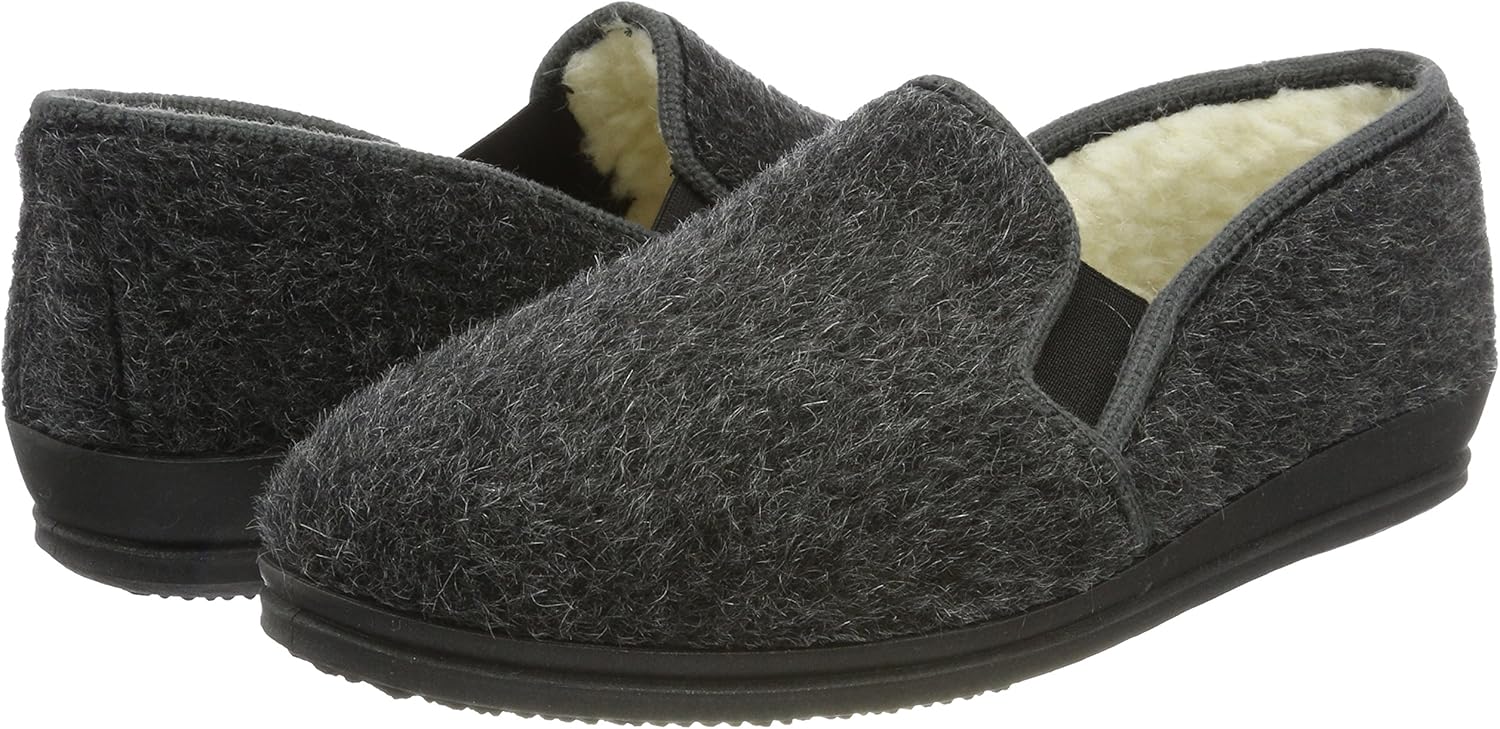 Beck Heinz pantoffels voor heren, zwart zwart 02, 46 EU : Beck