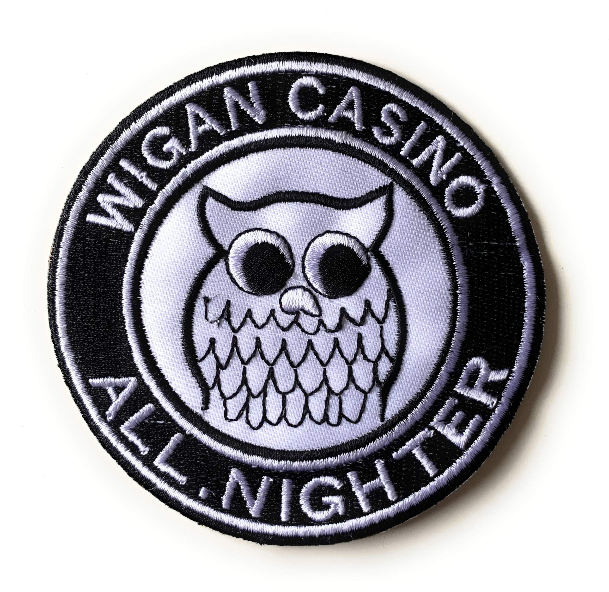 Custom Personalised Embroidered Patches Sew/Iron On Badge Hat Jeans Club Biker E - Foto 6