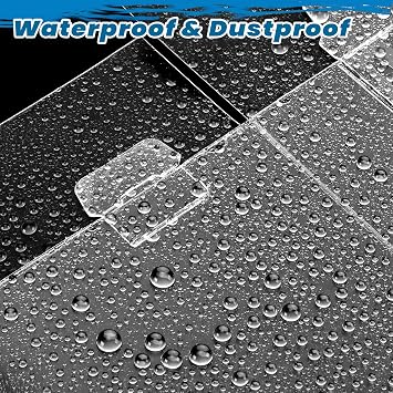 Protector Cases Compatible with Funko, 8 Pack Fit Standard 4-Inch Collectible Figures, Stackable Storage, Clear Display Box with Protective Film, 8 Pack
