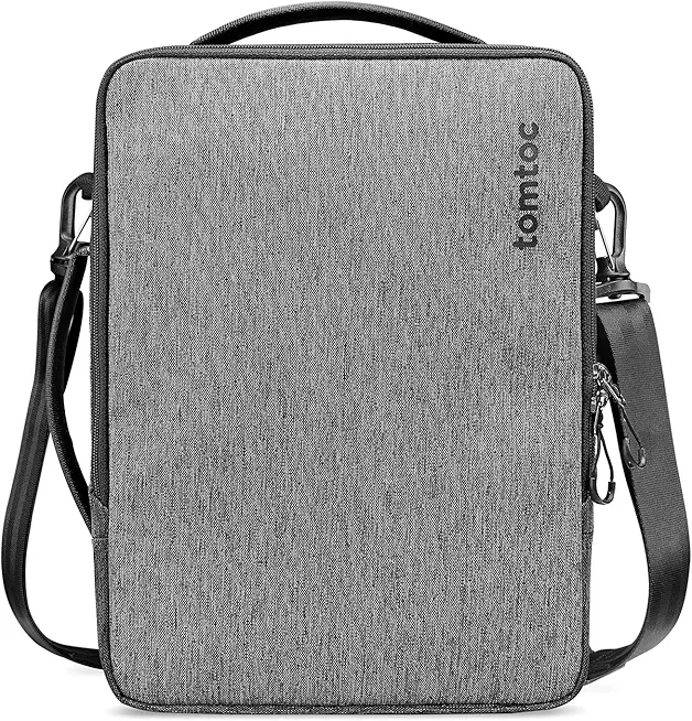 tomtoc 360° Tasche Hülle für Neu 14-Zoll MacBook Pro M4/M3/M2/M1 Pro/Max (2024-2021) A3401 A3185 A3112 A2992 A2918 A2779 A2442, Wasserabweisend Laptoptasche Laptophülle Schultertasche Notebooktasche