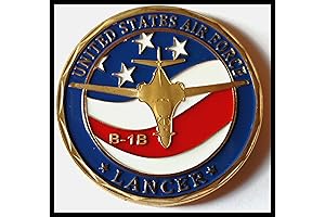 Air Force Lancer B-1B Strategic Bomber Challenge Coin