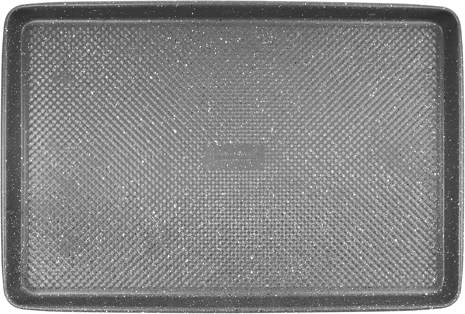 David Burke 17x11 Cookie Sheet – Carbon Steel, PFTE & PFOA Free, Oven Safe, Non-Toxic, Perfect for Baking and Roasting – Gray Speckle - Image 3