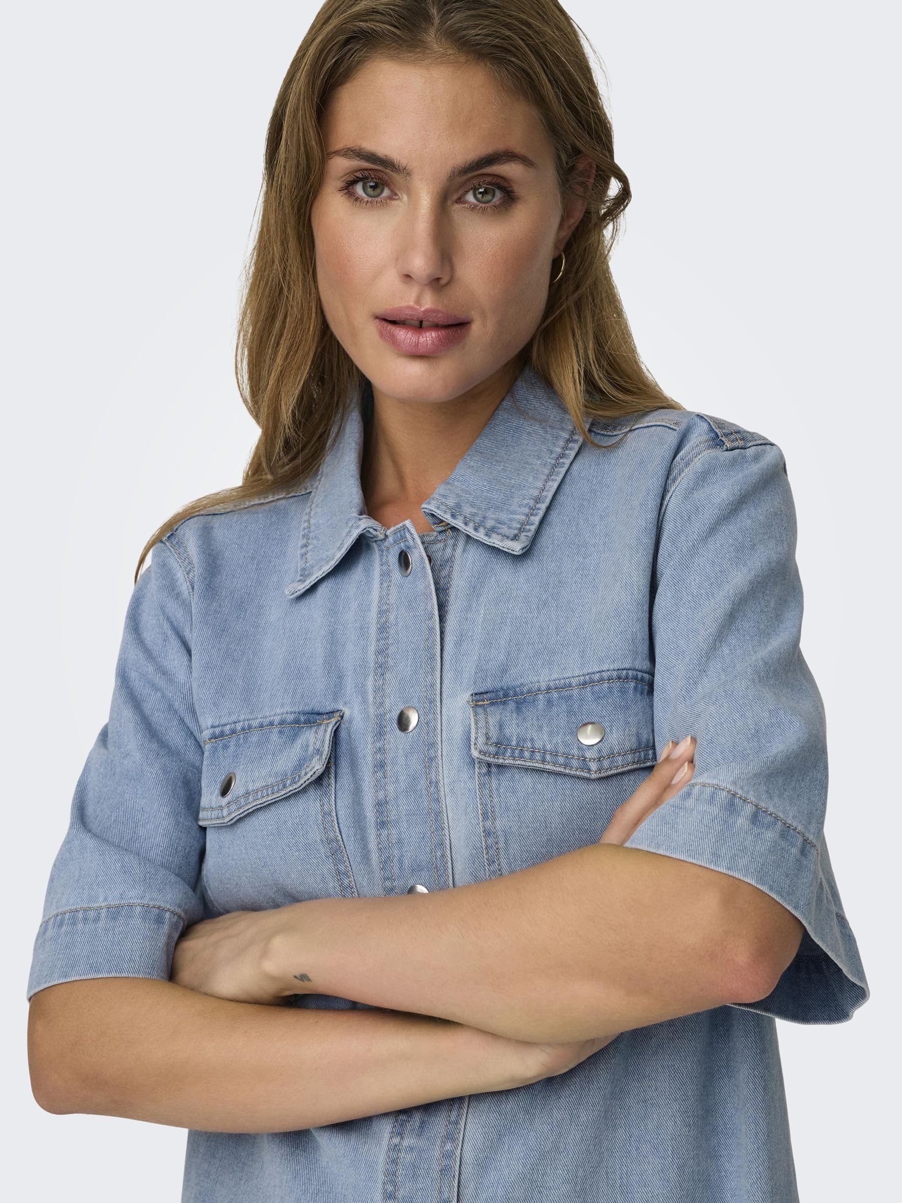 ONLY Female Jeanskleid ONLBELLE Kurzes Kleid