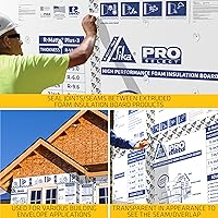 Vista 6 de SIKA SikaSeal-148 Cinta Selladora de Aislamiento - Transparente, Multiusos, Adhesivo Acrílico Desgarrable a Mano - Uso Interior/Exterior, Resistente