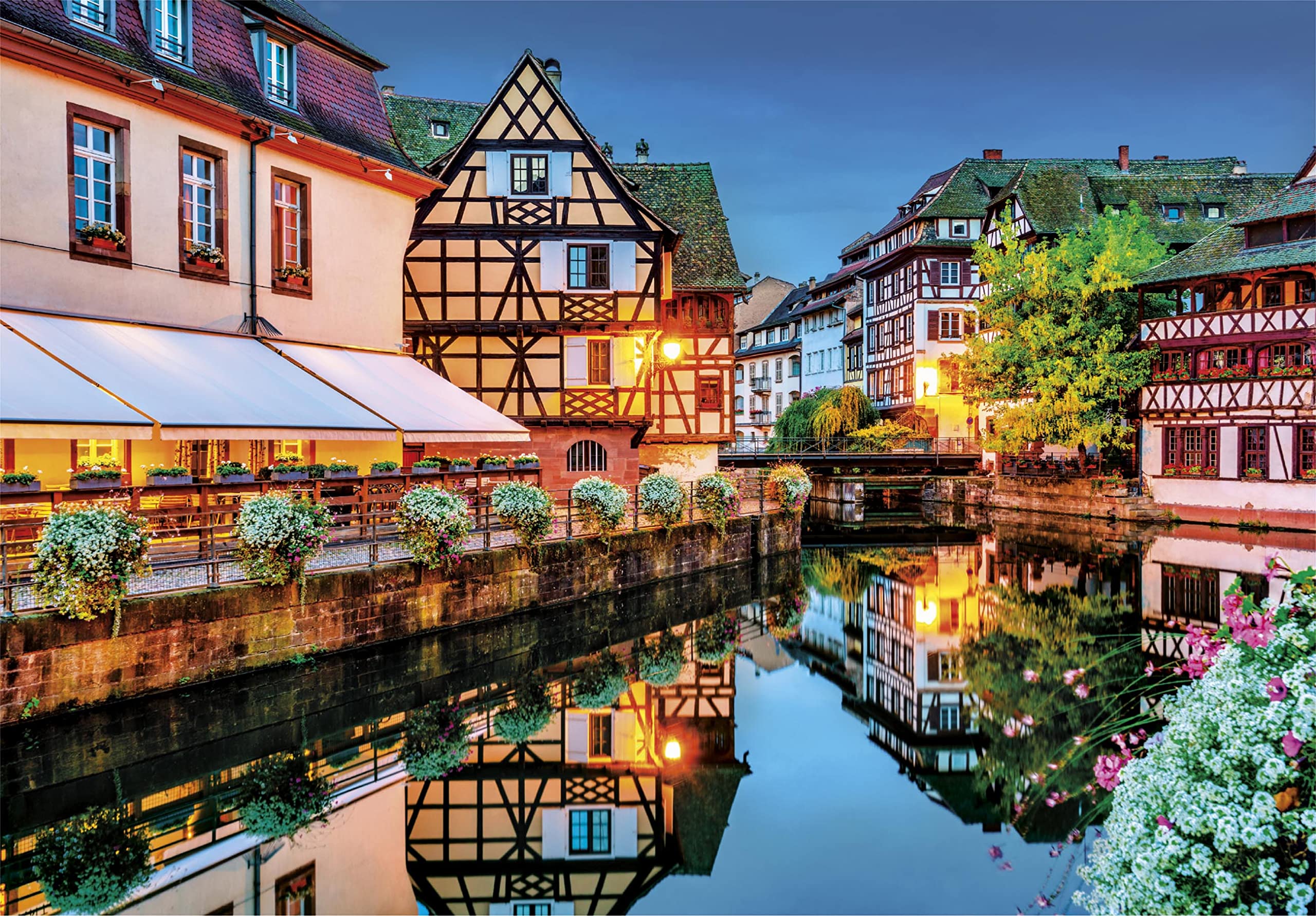 Clementoni 35147 Collection-Strasbourg Old Town-500 Pieces-Adult Jigsaw Puzzles, Made in Italy, Multi-Coloured - Image 2