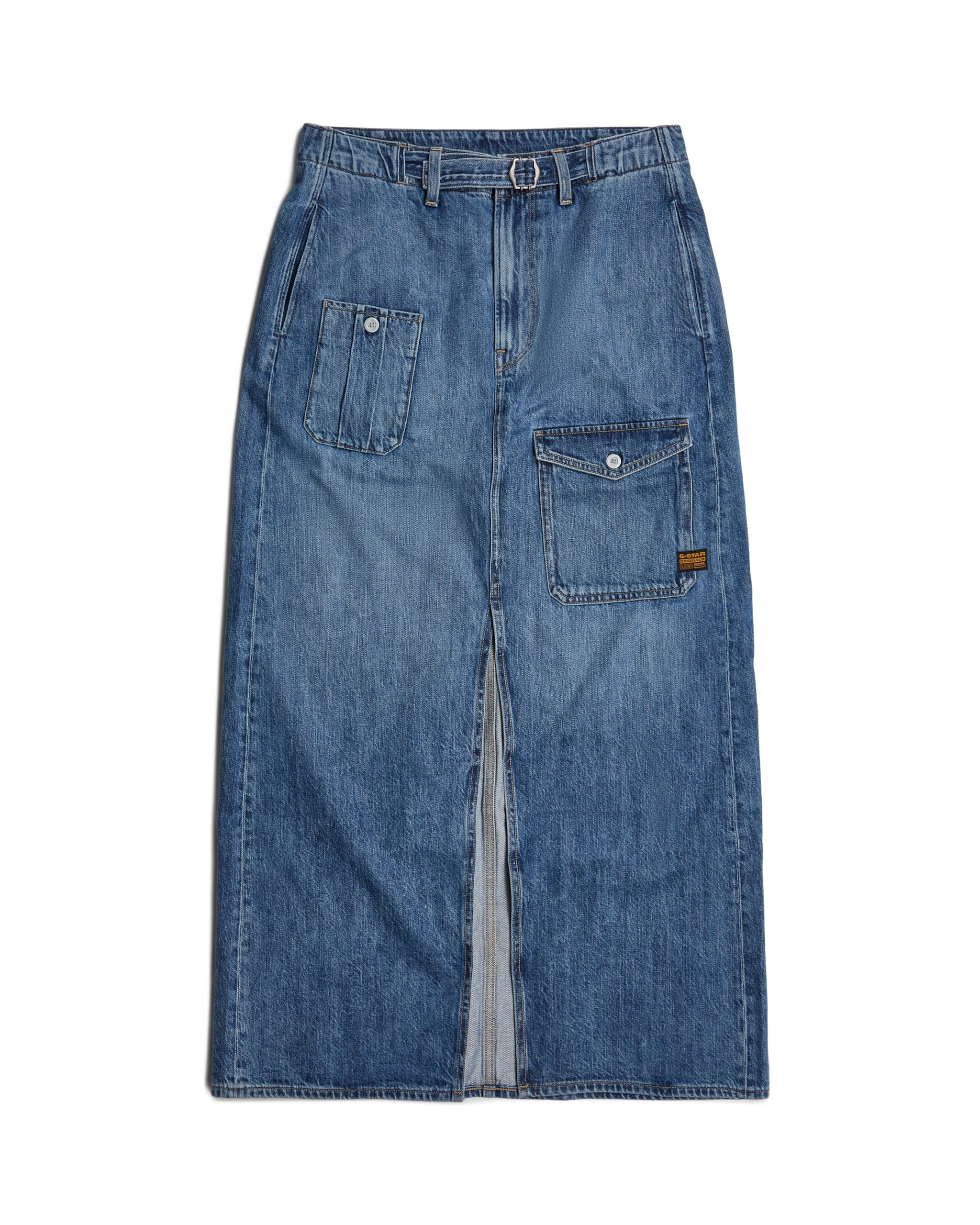 G-STAR Damen Belted Cargo Long Skirt