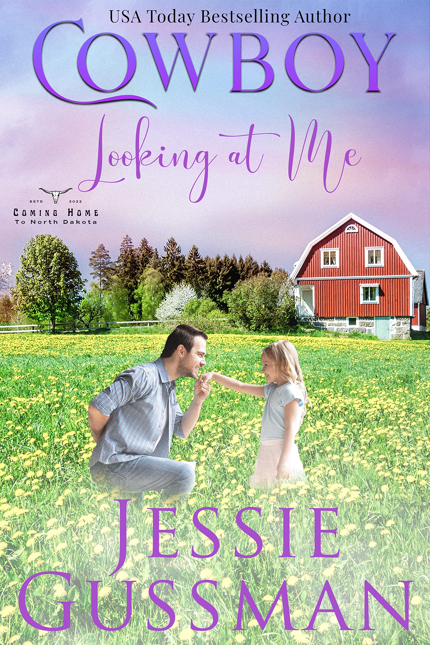 Cowboy Looking at Me (Coming Home to North Dakota Western Sweet Romance Book 9)