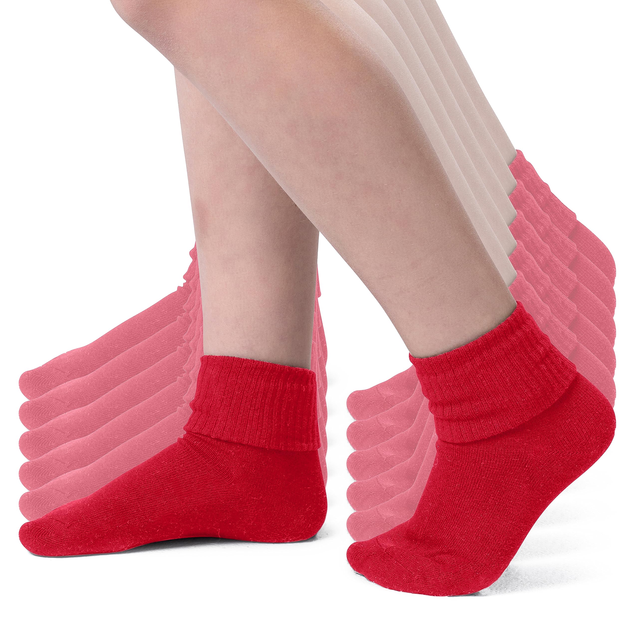 Silky Toes Kids Seamless Crew Socks for Boys &amp; Girls, Viscose from Bamboo