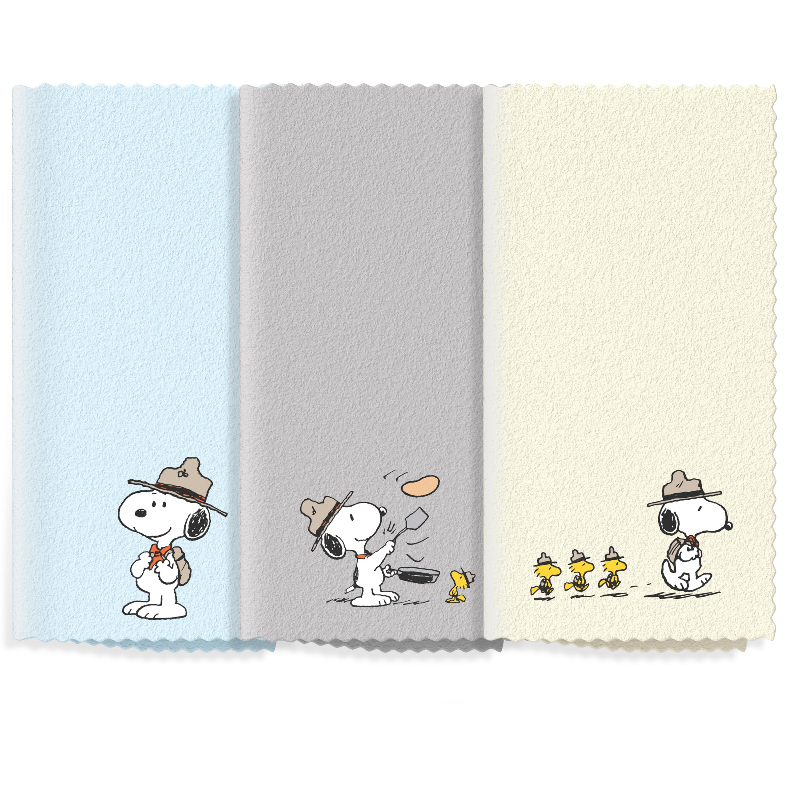 Microfiber Cloth & Glasses Wipes (3 Pack) Lens & Glasses Cleaning Cloth - Eye Glass Clean Cloths - Eyeglass Cleaning Cloths - Camera Lenses & Gadget Delicate Screens - Snoopy