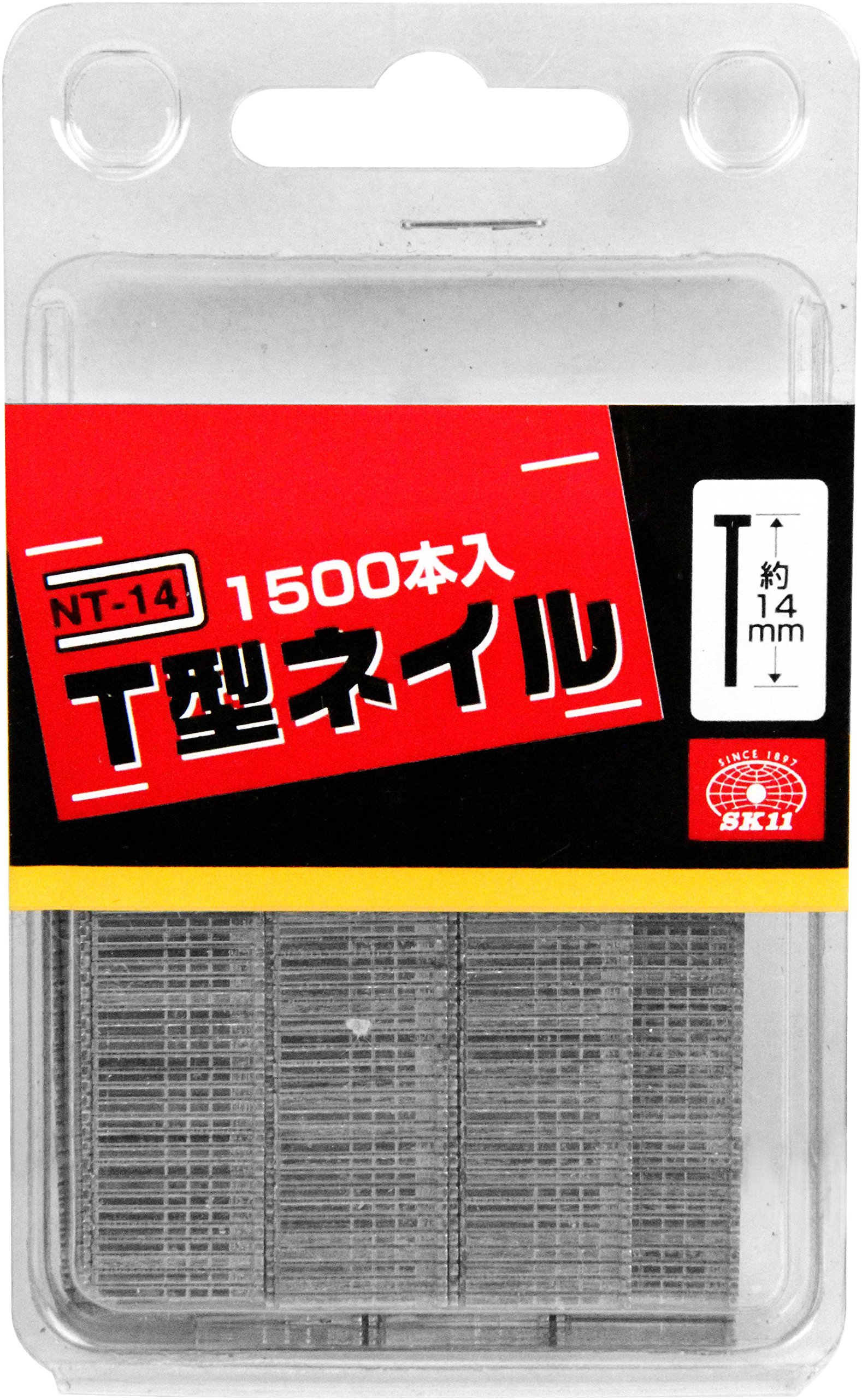 Amazon | SK11(エスケー11) T型ネイル 1500本入り NT-14 電動タッカー