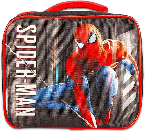 Miniatura 2 de Spiderman - Fiambrera para actividades de viaje con libro para colorear y calcomanías para niños y niñas