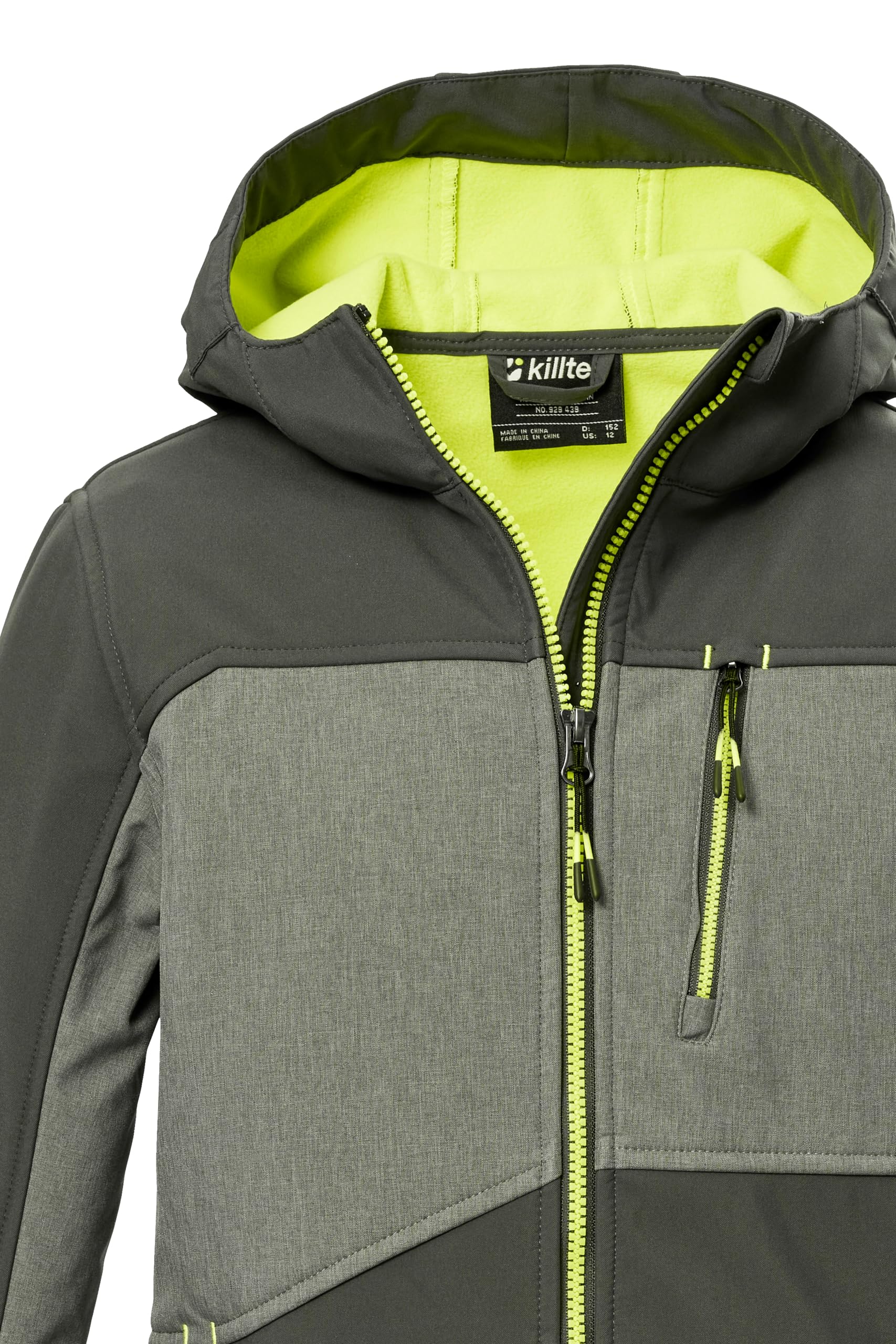 Killtec Kow 367 Bys Sftshll Jckt Giacca softshell/giacca da esterno con cappuccio Bambini e ragazzi