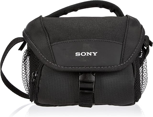 Sony LCSU11 Soft Carrying Case for Camcorders, Alpha, NEX Cameras - Black