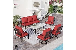 Red Patio Furniture Sets Clearance Prime Deal