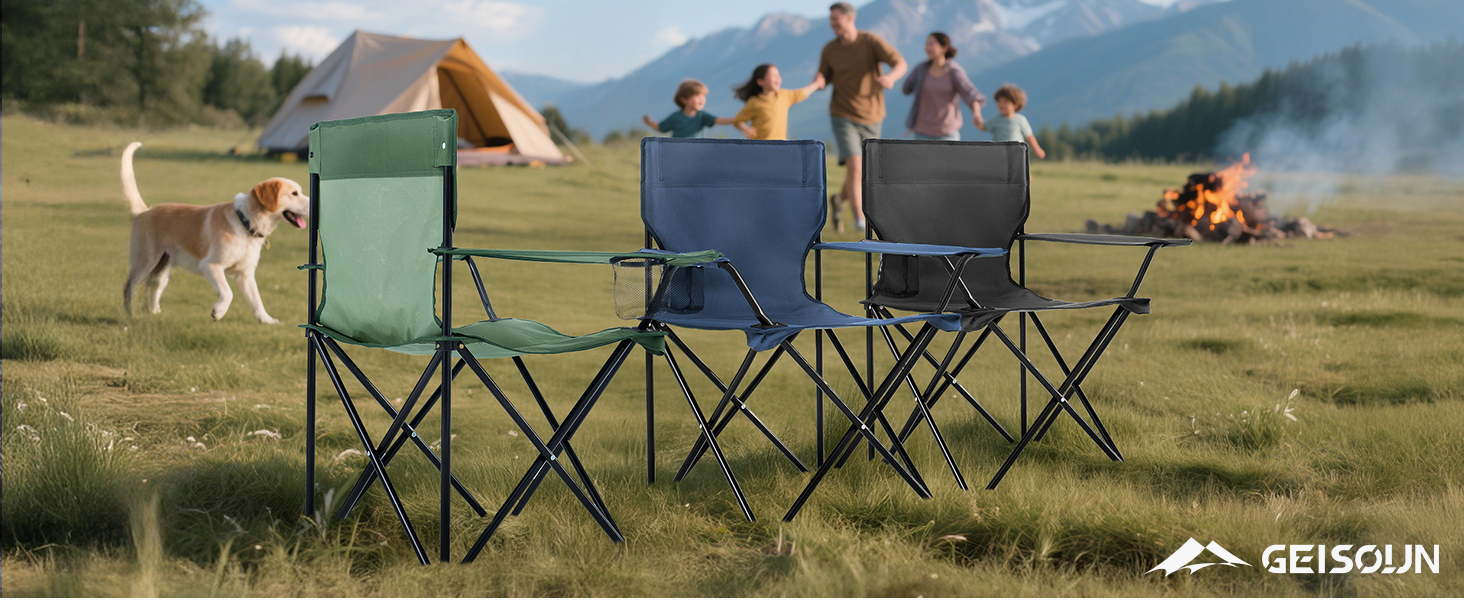 Amazon.com: 2 Pack Folding Camping Chairs for Adults,Foldable