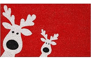 Festive Christmas Doormats for a Welcoming Outdoor Entrance