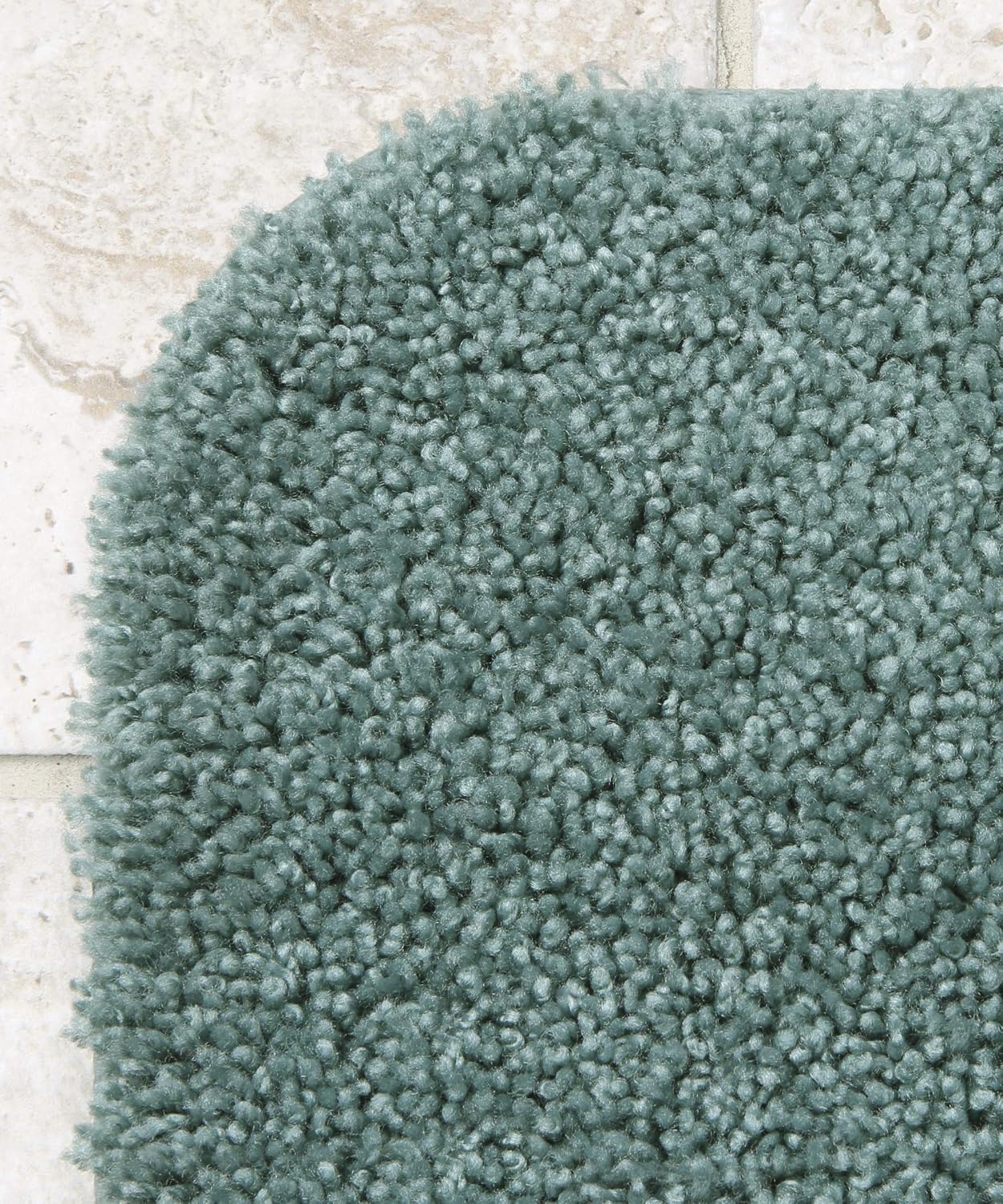 Maples Rugs Softec Non Slip Washable & Quick Dry Soft Bathroom Rugs [Made in USA], 23.5" x 39", Seafoam