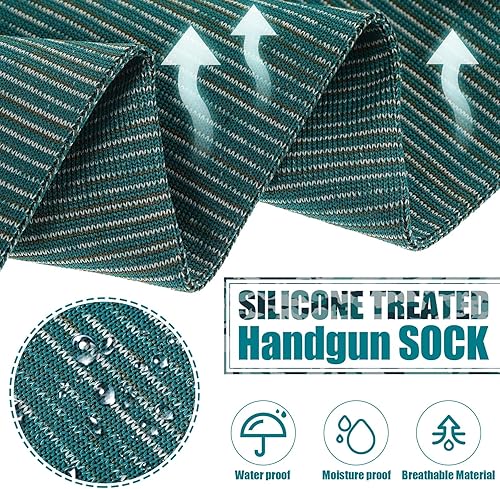 Miniatura 10 de 12 piezas de calcetines de pistola de silicona antioxidante funda de pistola de silicona impermeable calcetines de pistola de punto calcetines de