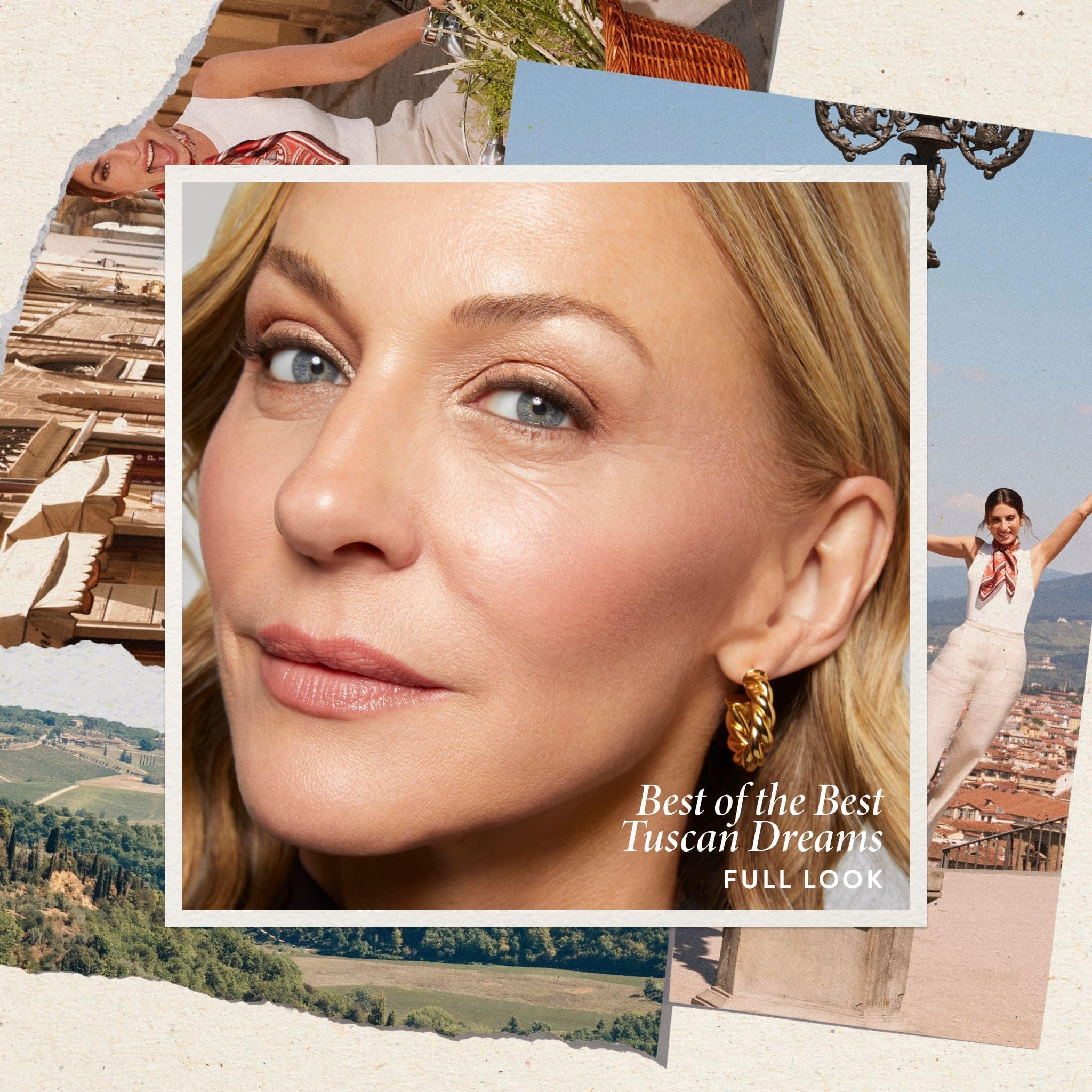 Laura Geller New York Das Beste der Besten Baked Starter Kit Palette - Toskana-Träume - Volle Größe - Enthält Bronzer, Rouge, Highlighter und 6 Lidschatten - Reisefreundlich