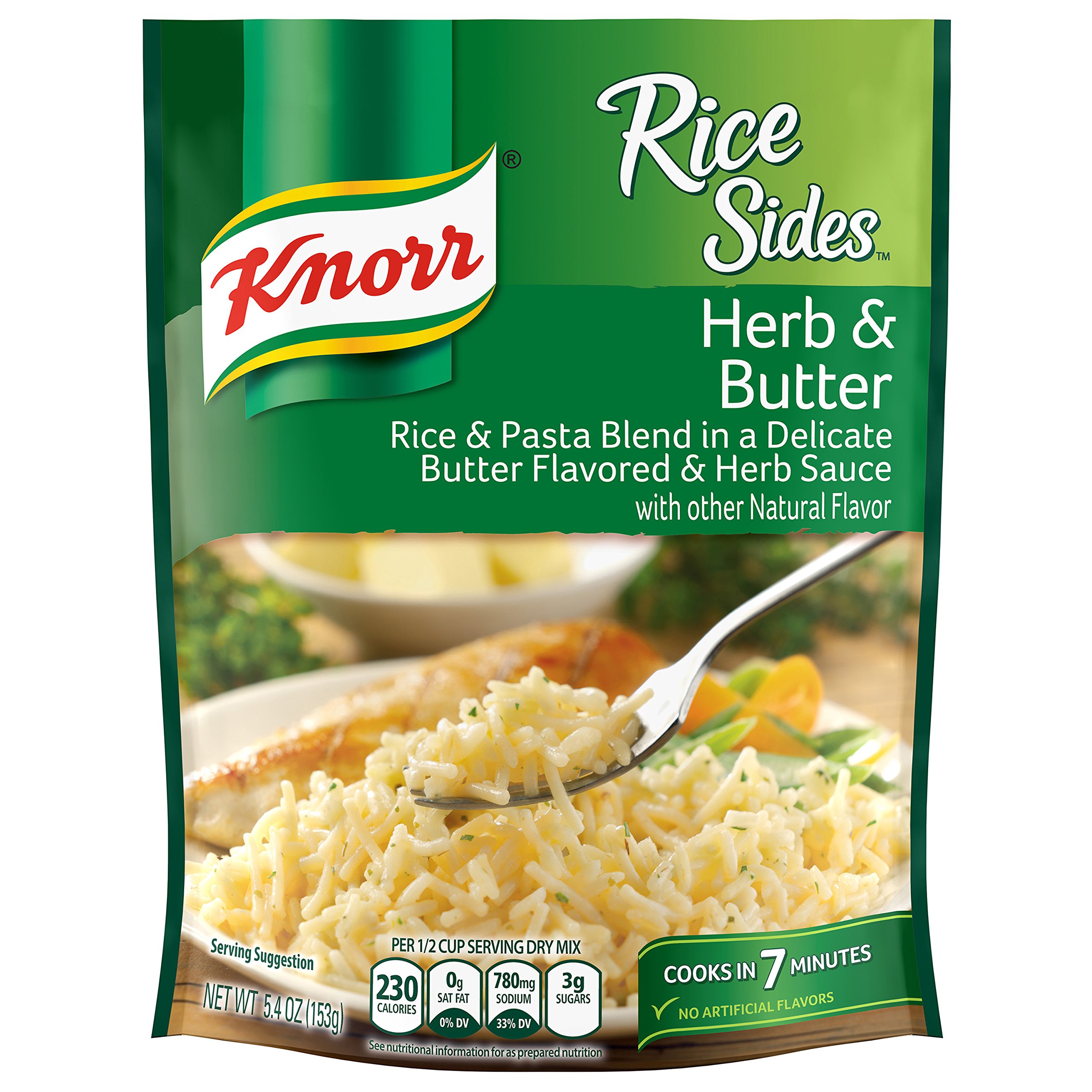 Buy Knorr Rice Sides Rice Side Dish, & Butter 5.4 oz, (Pack of 12