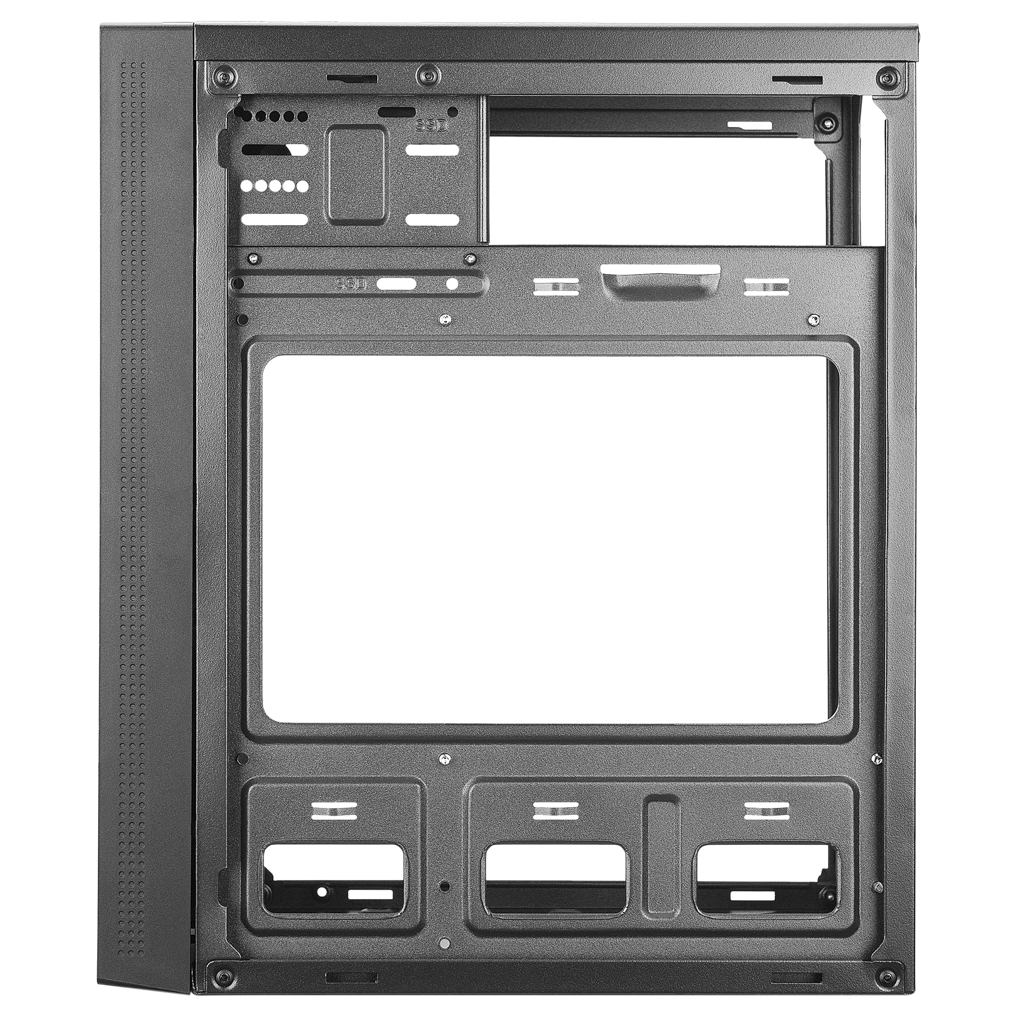Tacens Anima AC5, Case PC Compatto Micro ATX, Raffreddamento a Rete Frontale, USB 3.0, Nero