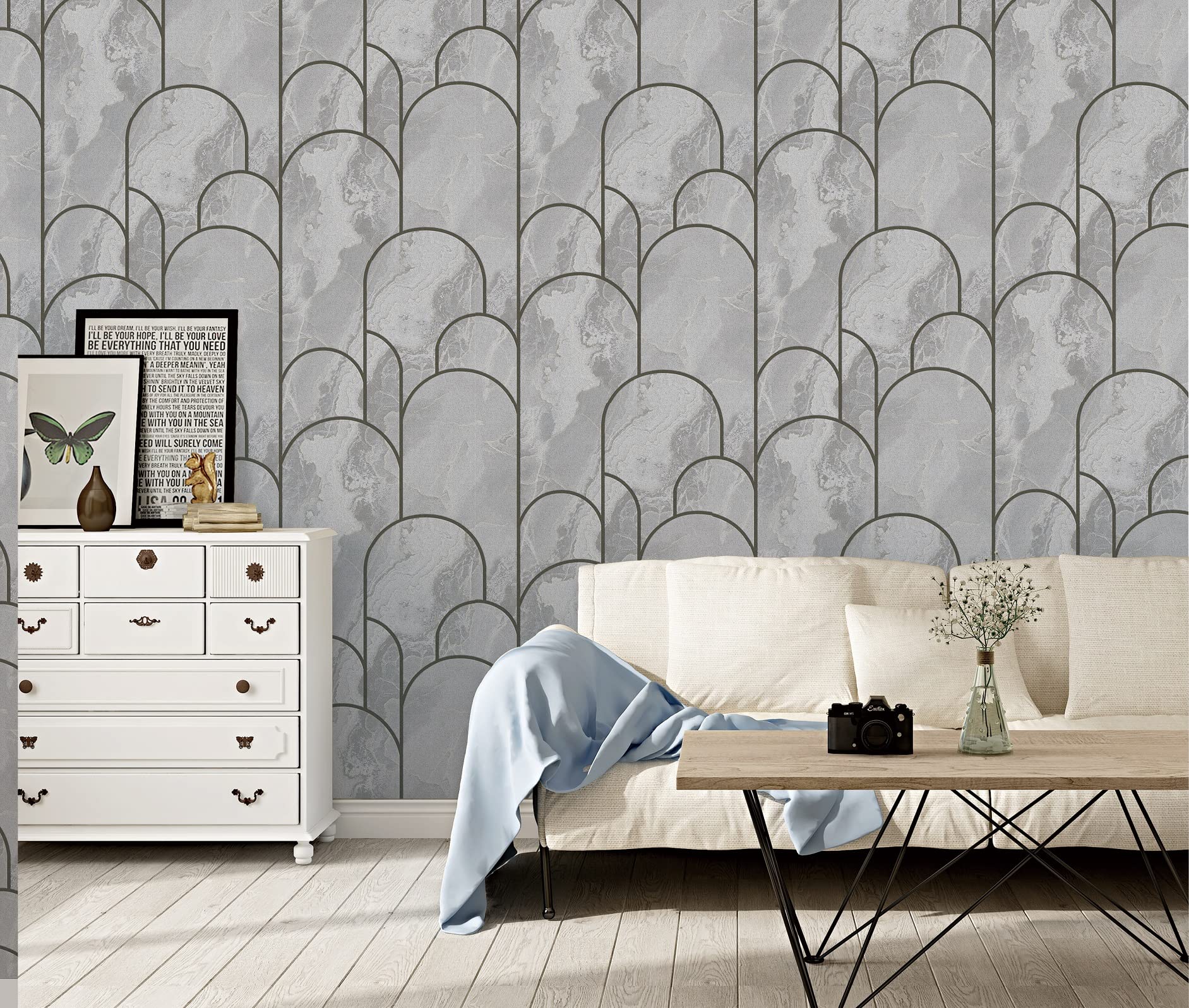 OREN EMPOWER- create your choices Papel Tapiz OE_HR-7791 Suede Waterproof Wallpaper (53X1000cm) (B09P69FJ1Q) Amazon Price History, Amazon Price Tracker