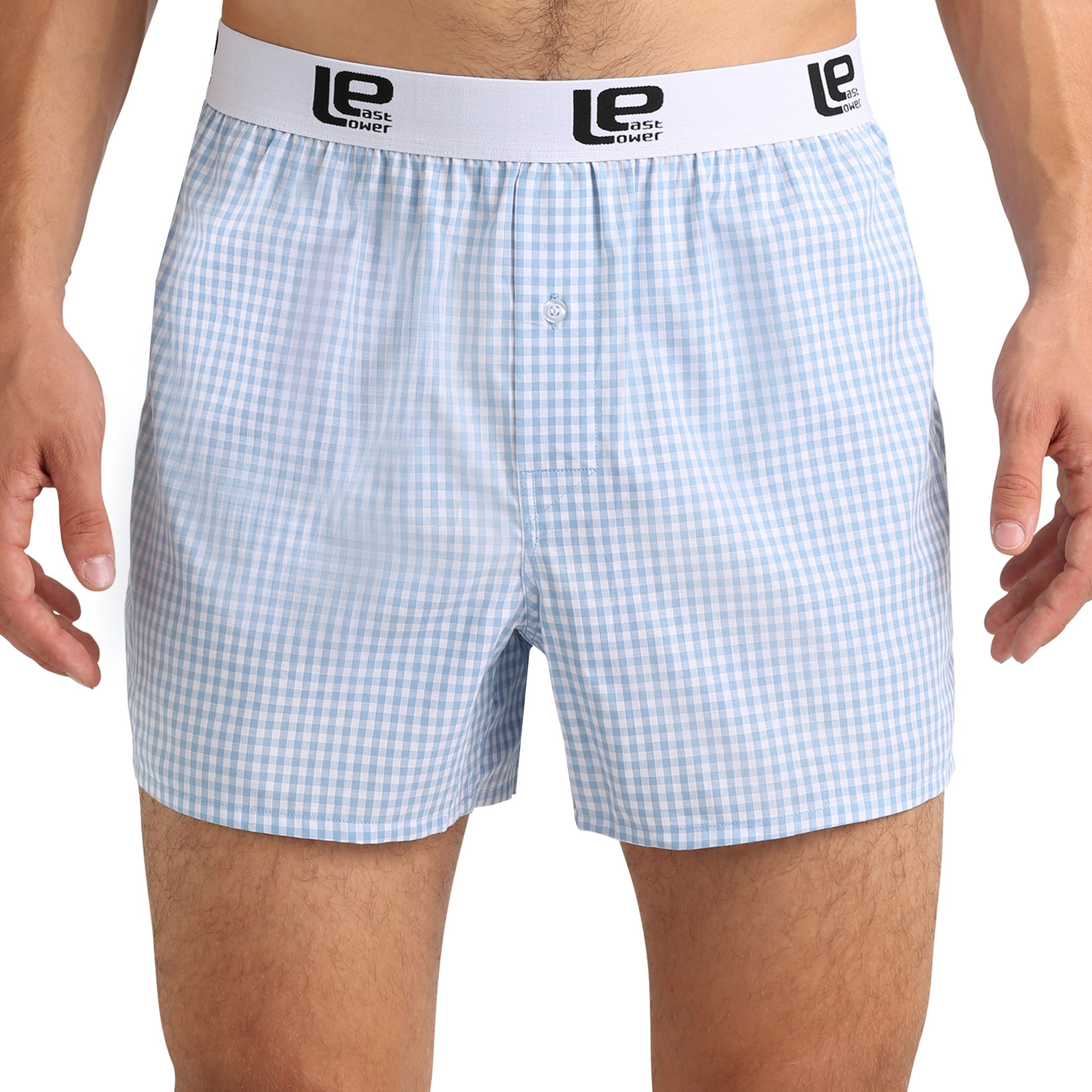 Lower East American Boxershorts Herren 10 Pack I 6 Pack aus 95% Baumwolle und 5% Elasthan I Unterwäsche Herren, Unterhosen für Männer