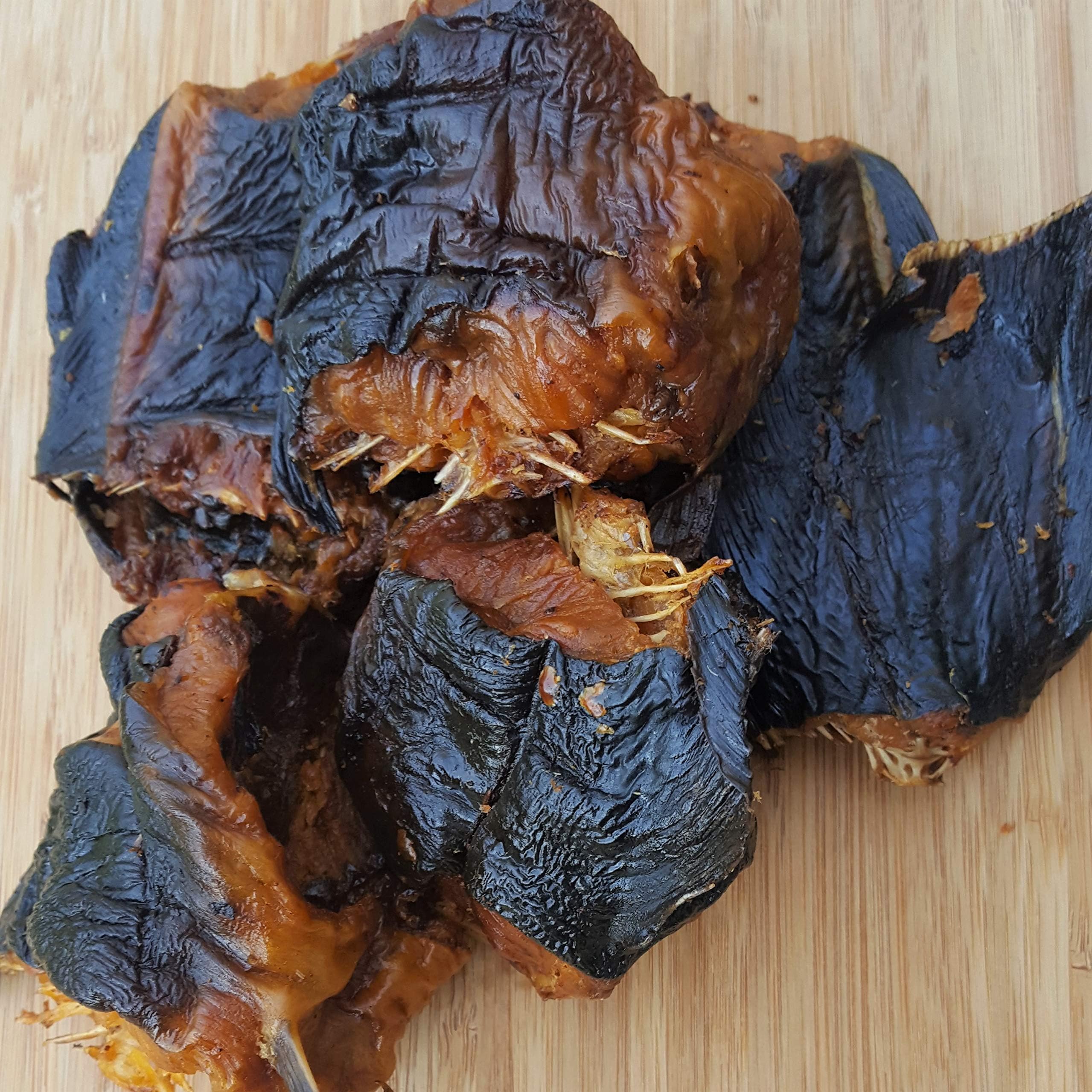 African Dried Smoked Catfish Steak