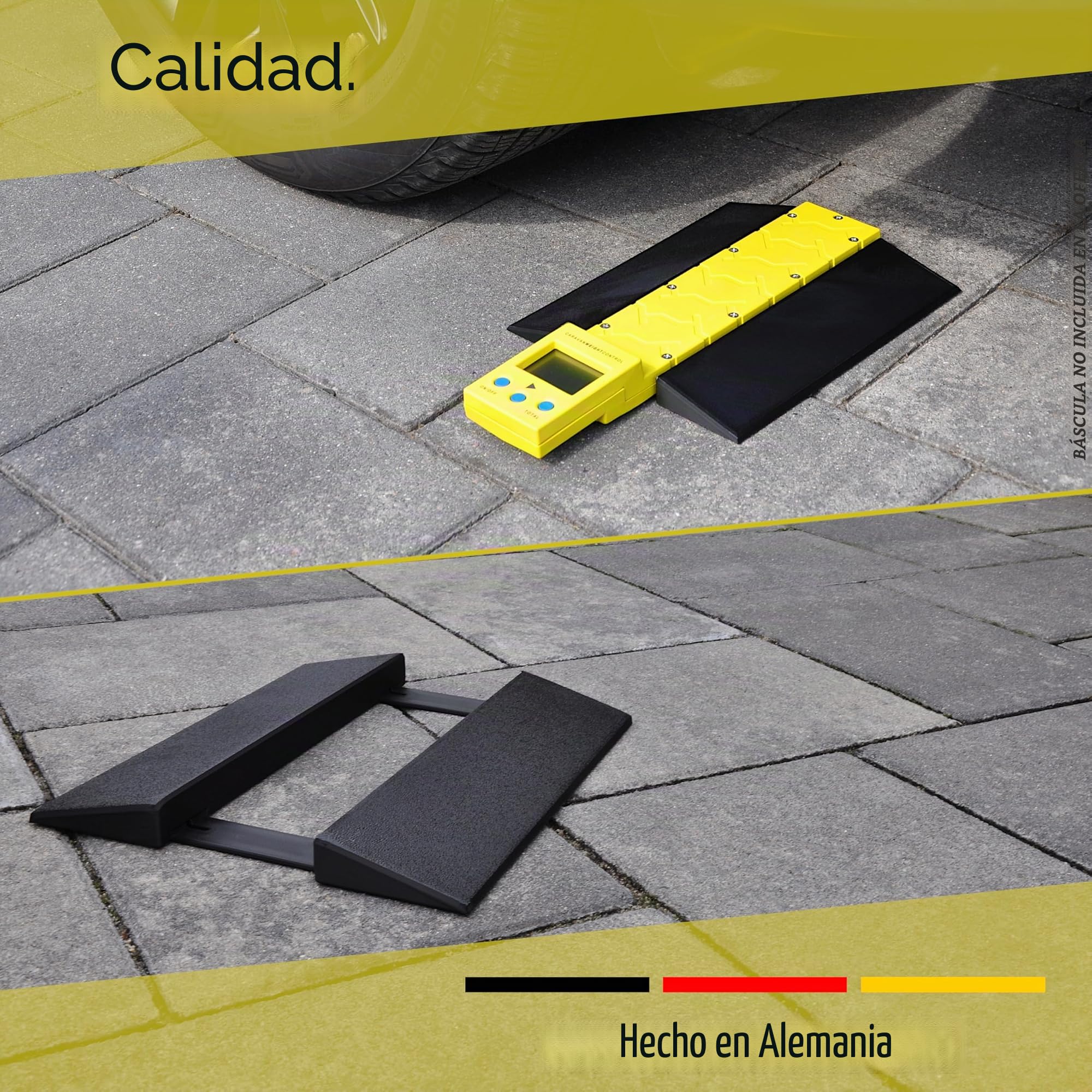 Rampa de acceso adecuada para Reich Caravan Control Weight Control Balanza Caravana remolque Autocaravana Easy Driver CWC