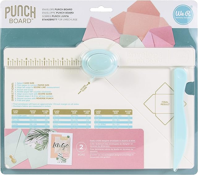 We R Memory Keepers Envelope Punch Board