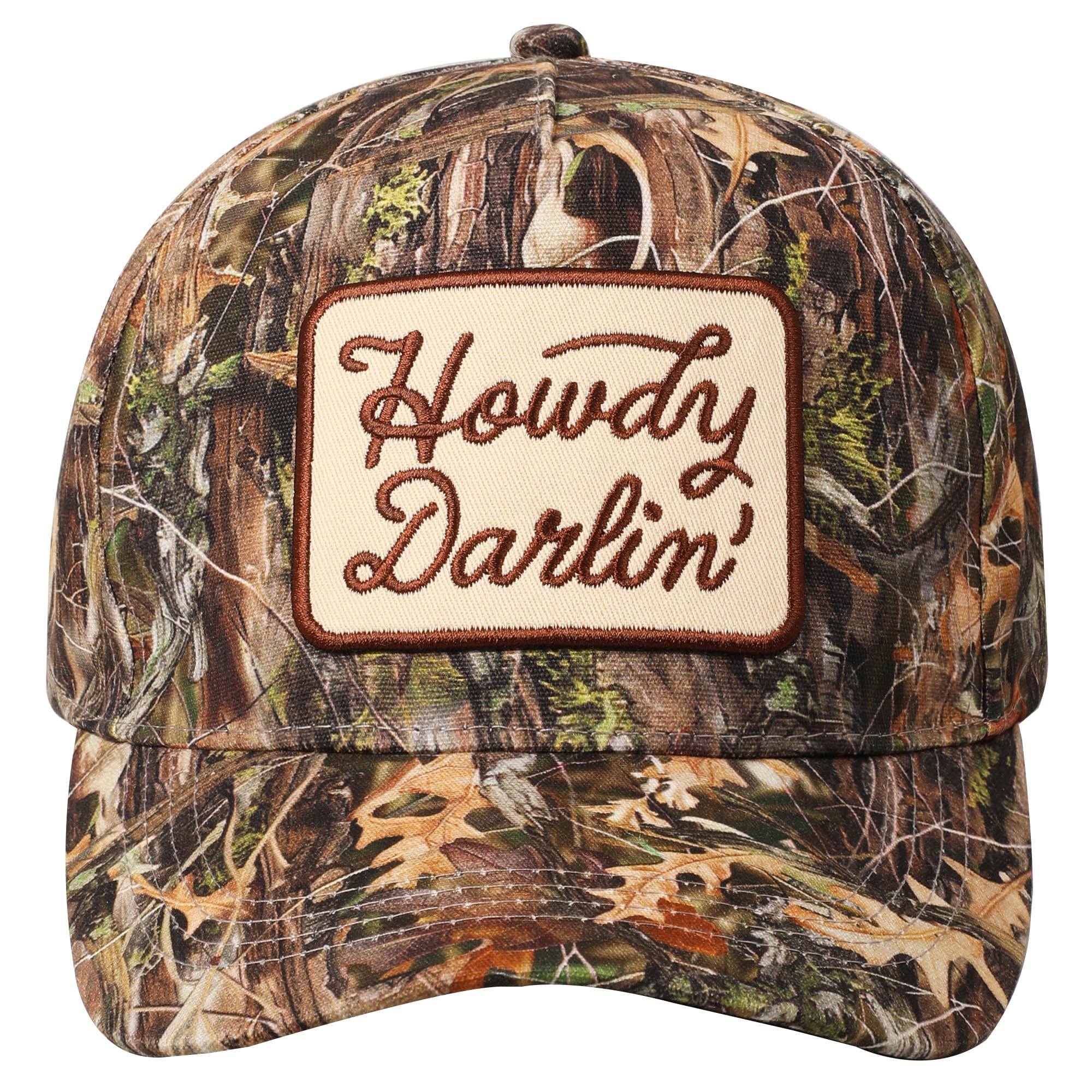 MIRMARU Premium 5-Panel Camouflage Trucker Baseball Cap with Embroidered Design for Men & Women