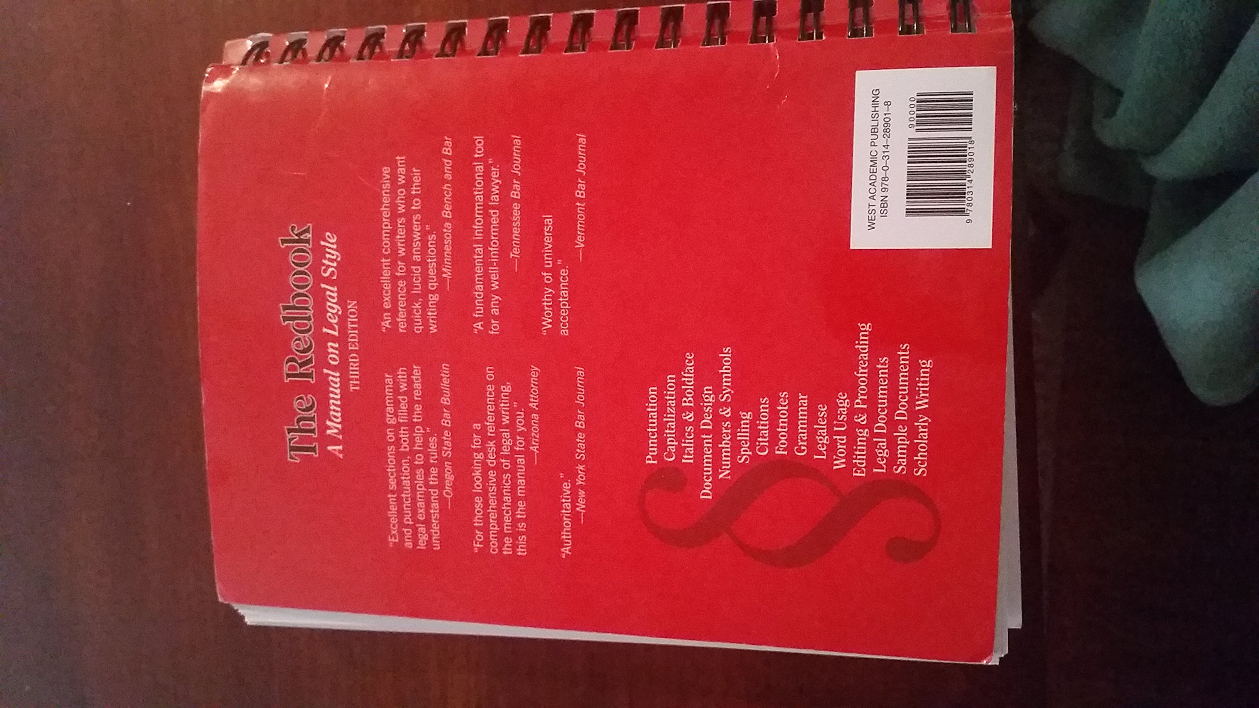 The Redbook: A Manual on Legal Style (Coursebook) - Image 2