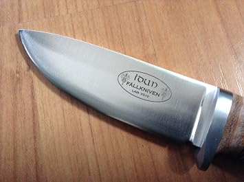 Fallkniven NL5 Fine Edge Fixed Blade Knife, Brown