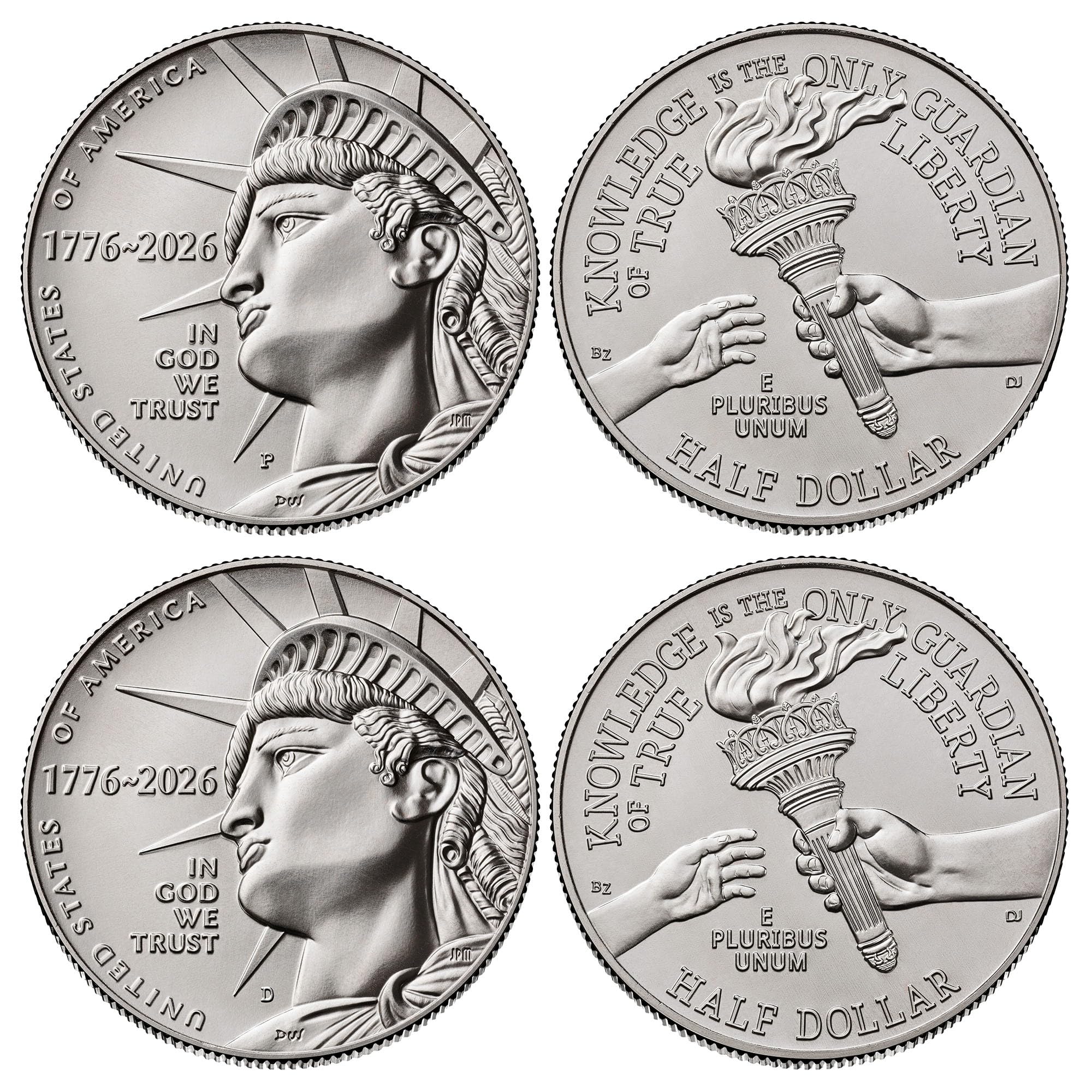 Amazon.com: 2026 Enduring Liberty Half Dollar 1776–2026 America