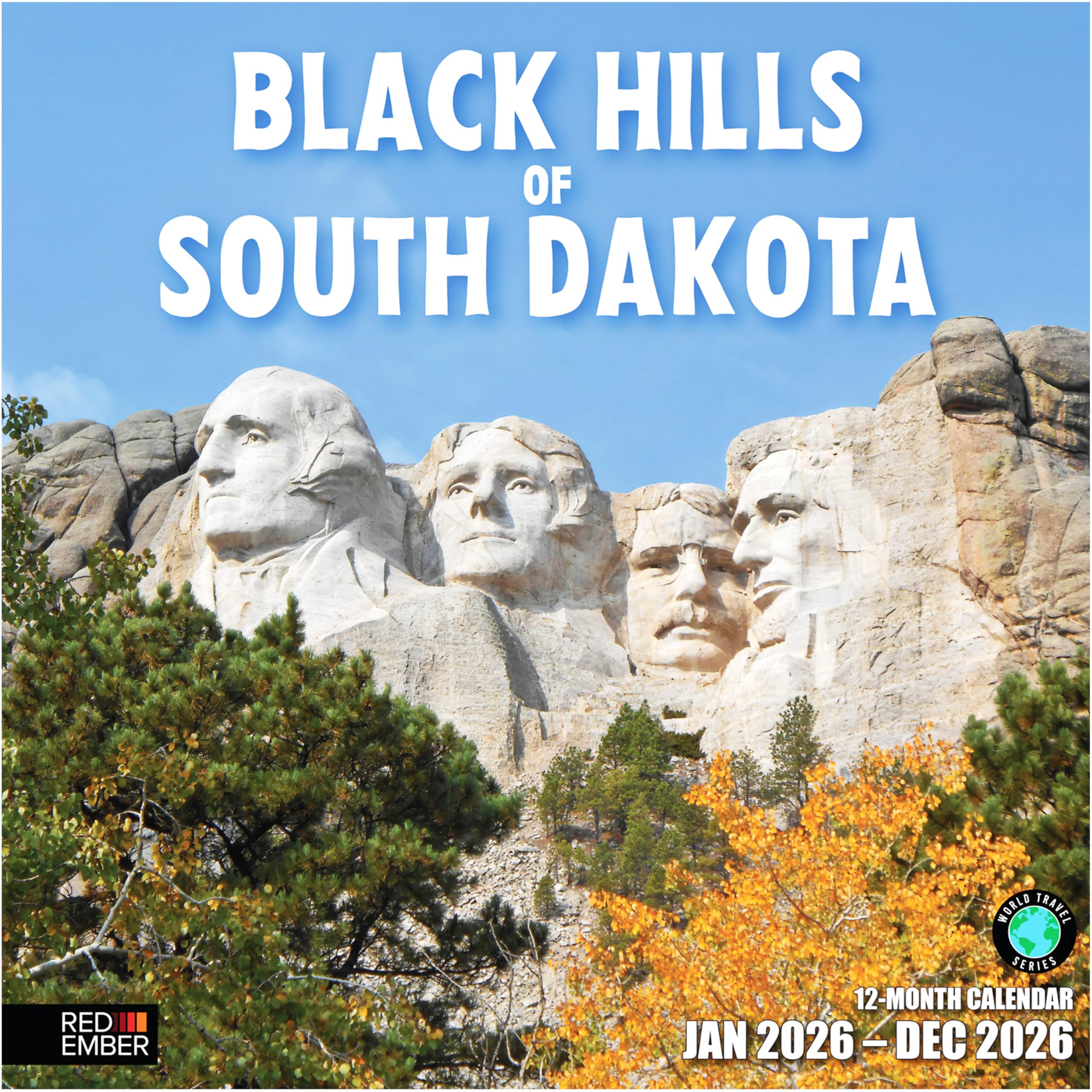 RED EMBER Black Hills of South Dakota 2026 Wall Calendar 12 Month, 16 - Black Hills of South Dakota, New 2026