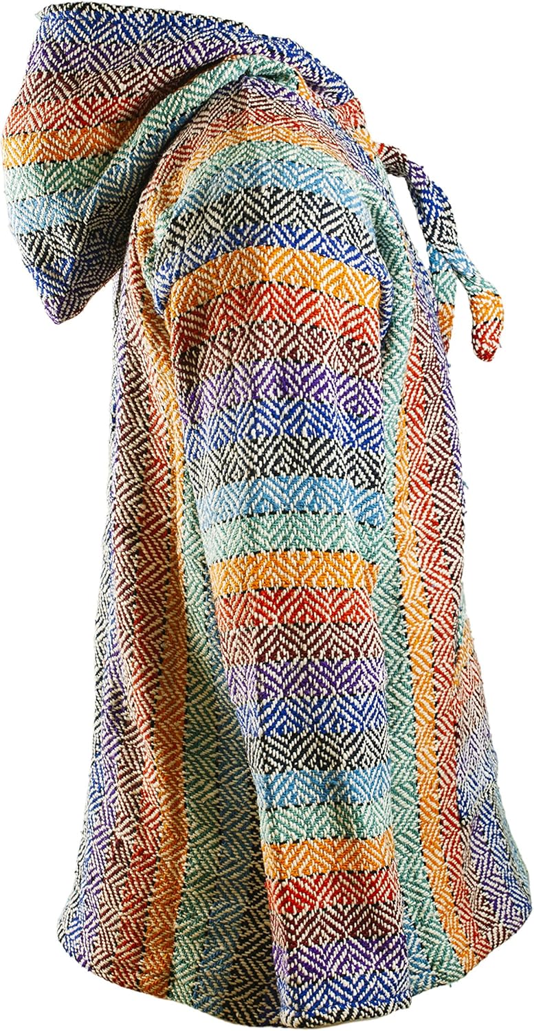 Funny Guy Mugs Premium Baja Hoodie Sweatshirt Pullover Jerga Poncho - Image 7