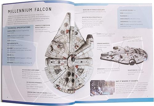 Miniatura 4 de Incredibuilds Star Wars Millennium Falcon - Rompecabezas de madera 3D y figuras modelo (61 piezas)  Construye y pinta tu propio juguete de nave