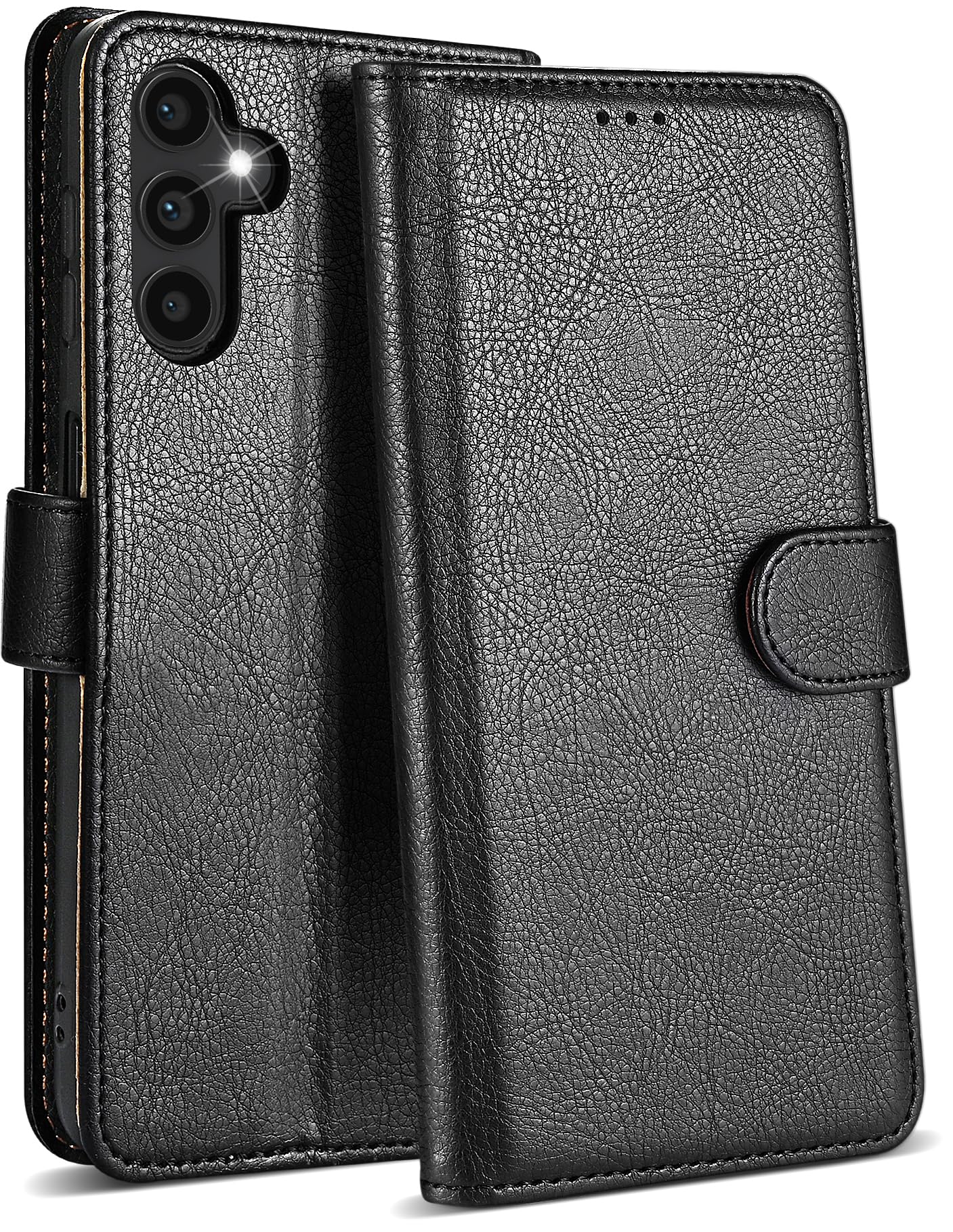 Custodia In Pelle PHASE Per Nokia X30 5G – Portafoglio A Libro Con Slot Per Schede E Chiusura Magnetica, Blu