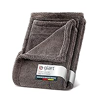 Glart 44TW68 Set Twist Panno Asciugante Auto XXL - Premium 80x55cm e 60x40cm panni