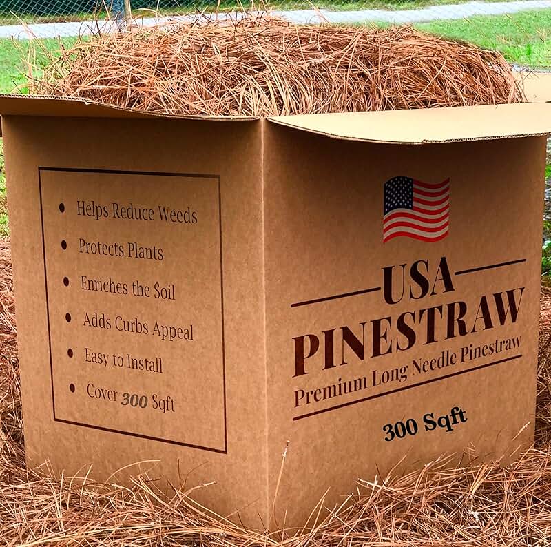 pine straw bales