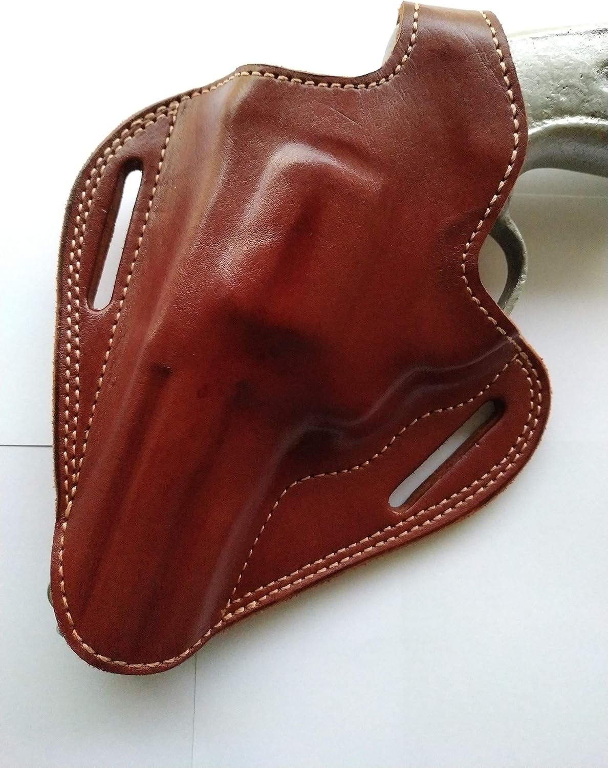 Handcrafted Leather OWB Holster for Taurus Tracker 357 Magnum 4" Barrel