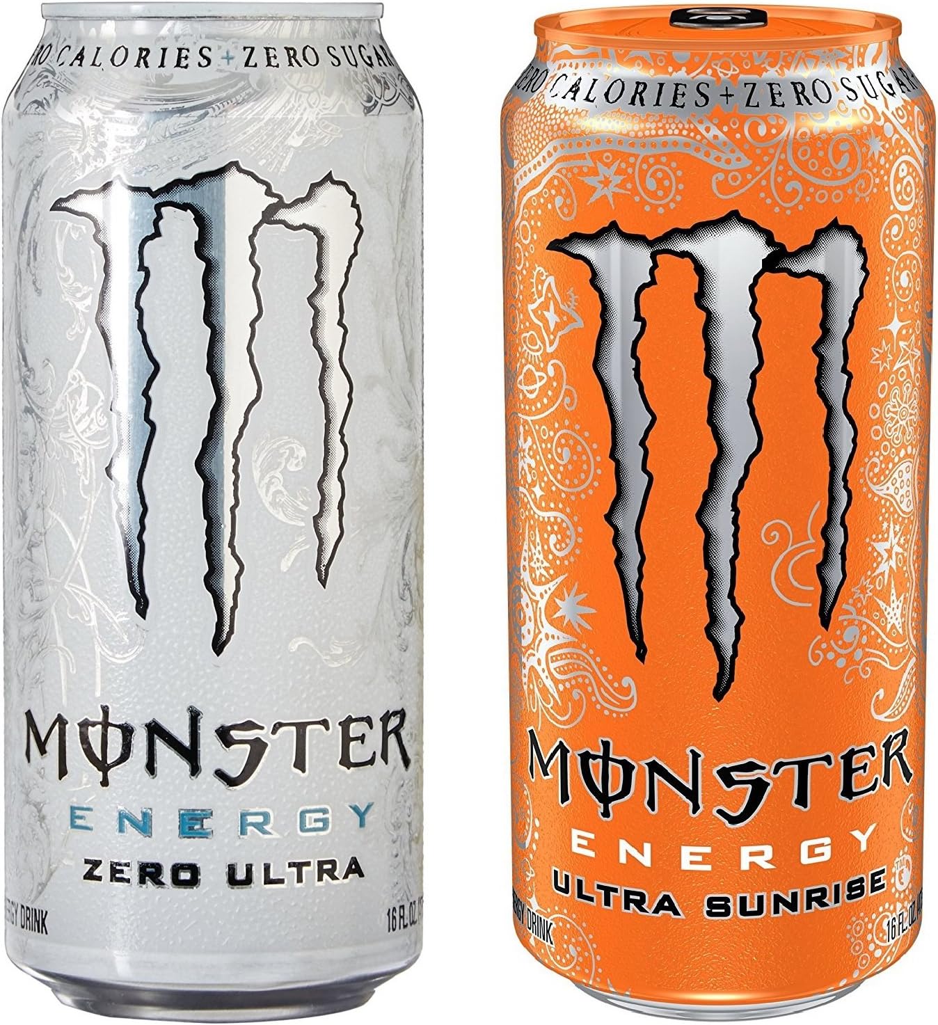 Monster Energy Ultra 2 Flavor Variety Pack, 16 Ounce Cans (Pack of 12)