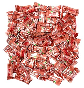 Chimes Calmer Cacao Adaptogen Ginger Chews Candy 1-Pound Bag - With Ashwagandha, Reishi and Dark Cacao with Theobromine