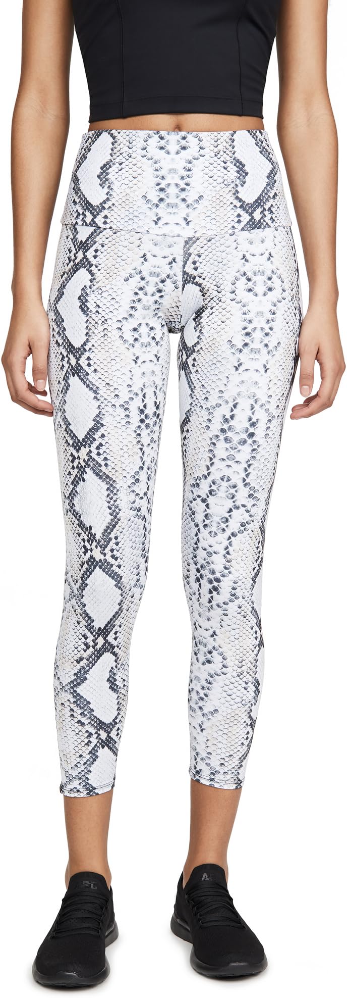 womens High Rise Midi Legging Leggings